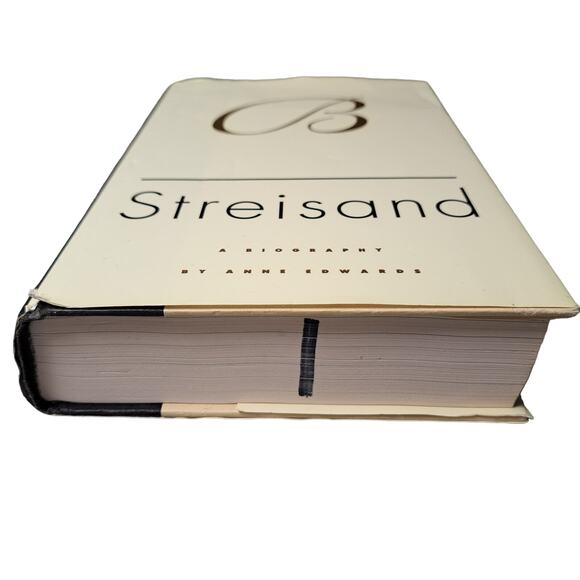 Streisand by Anne Edwards 1997 VTG BIOGRAPHY HARDBACK BOOK Barbra First edition - Picture 2 of 10